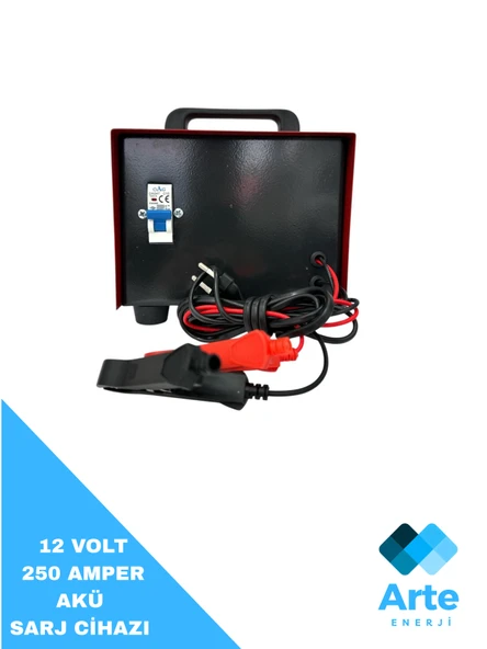 ARTE AKÜ ŞARJ CİHAZI 12 VOLT 250 AMPER - 2