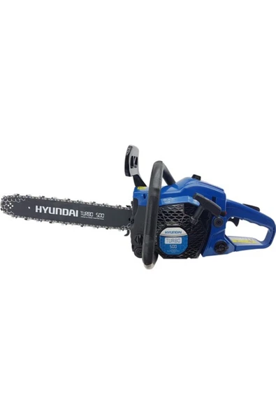 Hyundai Turbo 500 Motorlu Testere Magnezyum Karter 40 Cm Pala