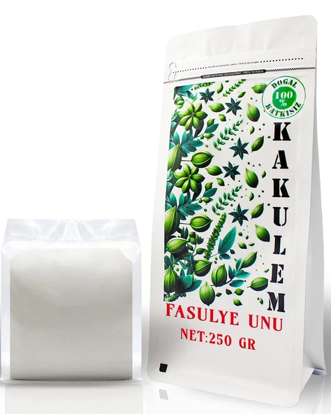 KAKULEM GLUTENSİZ SERTİFİKALI Fasulye Unu 250 GR ürün görseli