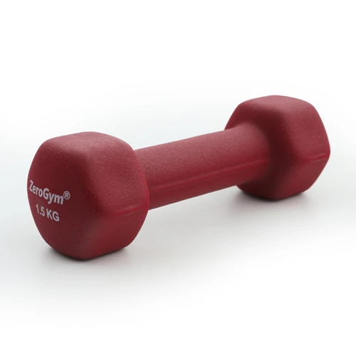 Zerogym Neopren Kaplı İçi Demir Dambıl 1,5 kg Mor 1 Adet - 2