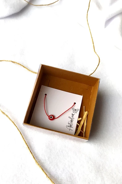 Artcrelier Nazar Boncuklu İp Bileklik - Resim 2