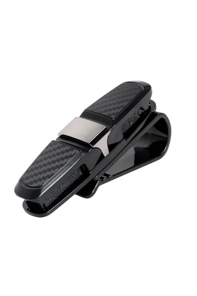 Araç İçi Çift Taraflı Gözlük ve Kart Tutucu Klips – Pratik Düzenleyici Araç Aksesuarı - 7