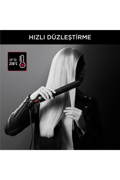ROWENTA SF321LF0 X Karl Lagerfeld Optiliss Seramik Plaka Saç Düzleştirici-1830008492 - 4