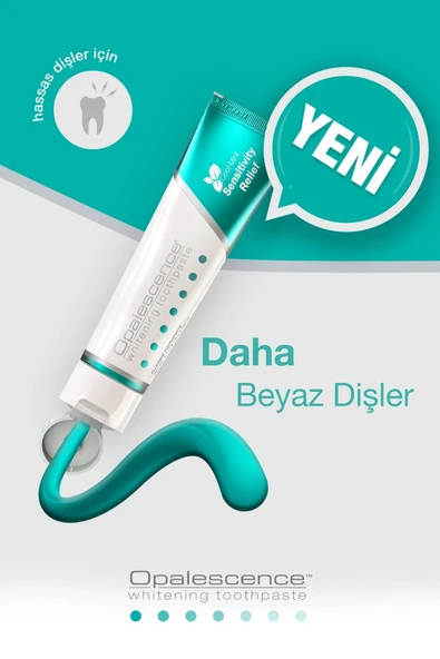 Opalescence Sensitivity Relief Büyük Boy Hassas Dişler Için Beyazlatıcı Diş Macunu 133 Gr - Resim 3
