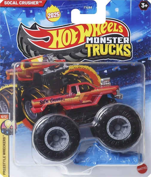 Hot Wheels Monster Trucks Canavar Kamyon Arabalar - Socal Crusher ürün görseli 1