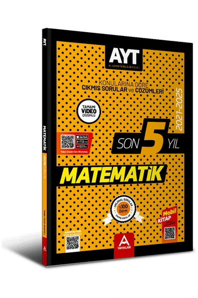 Son 5 Yıl AYT Matematik Çıkmış Sorular 2021-2025 - Resim 3