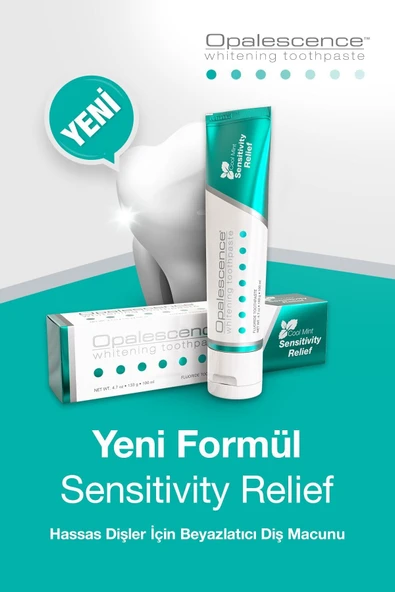 Opalescence Sensitivity Relief Büyük Boy Hassas Dişler Için Beyazlatıcı Diş Macunu 133 Gr - Resim 2