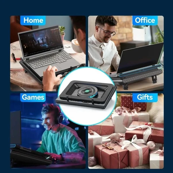 llano V12 Gaming Laptop Soğutucu (No RGB) - Resim 7