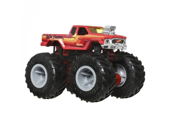 Hot Wheels Monster Trucks Canavar Kamyon Arabalar - Socal Crusher - Resim 3