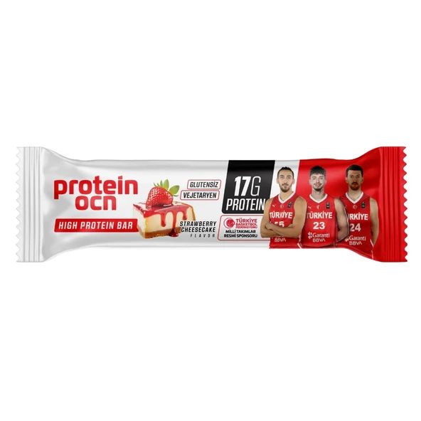 PROTEİNOCEAN Çilekli Cheesecake Protein Bar 50 g (2 Adet) - 2