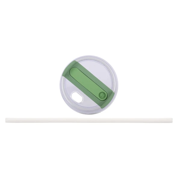 Sip Voyage Mint Yeşil Paslanmaz Çelik Pipetli Termos Bardak 900ml - 3