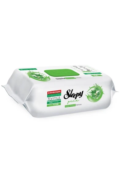 Sleepy Pine Yüzey Temizlik Havlusu&Mendili Çam Ferahlığı 100 Yaprak - Resim 2