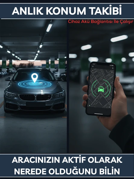 Gözcü Mobil Connect Takip Cihazı Anlık Konum Takibi Geçmişe Dönük Veri Araç Motor Gizli Takip Cihazı Geofenceli - 2