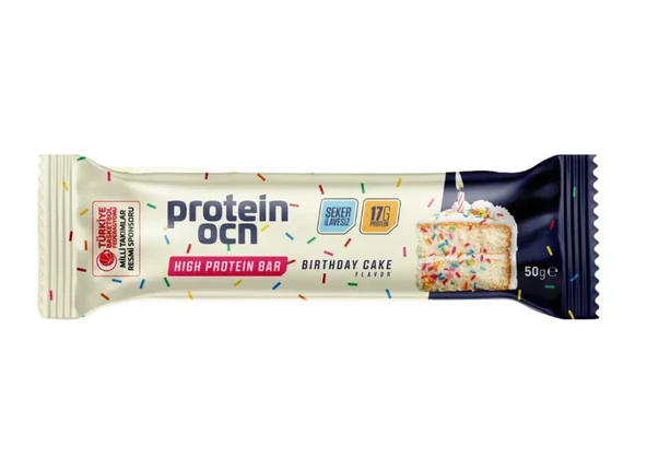 PROTEİNOCEAN Birthday Cake Protein Bar 50g (2 Adet) - 2