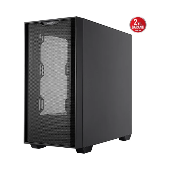 ASUS A21 USB 3.2 Mesh Siyah Micro ATX Kasa - 6
