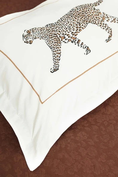 Karaca Home Wild Kahve Çift Kişilik Yatak Örtüsü - 2