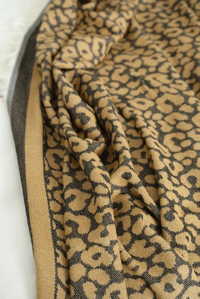 Karaca Home Leopard Turuncu Çift Kişilik Battaniye - 4