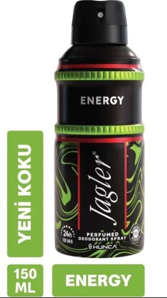 JAGLER DEODORANT ENERGY 150 ml ERKEK ORJINAL ÜRÜN ürün görseli