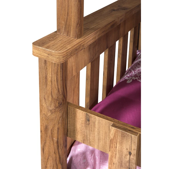 Ranza, Diva Mdf Profil Ayrılabilir Ranza - Beyaz - Resim 11