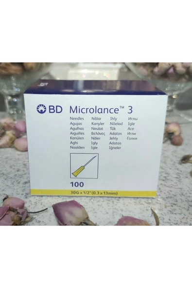 Bd Microlance 3 Mezoterapi Iğnesi 30g 0,3x13mm 100'lü 10 Kutu ürün görseli