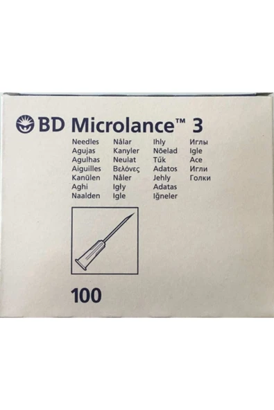 Bd Microlance 3 Mezoterapi Iğnesi 30g 0,3mmx13mm-5 Kutu - 500 Adet - Resim 2