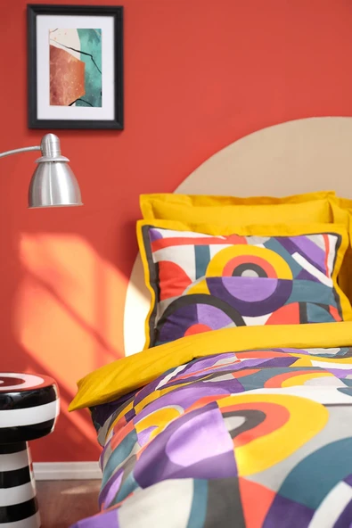 Karaca Home Sorbet Kırmızı Tek Kişilik Welsoft Nevresim Battaniye Takımı - Resim 7