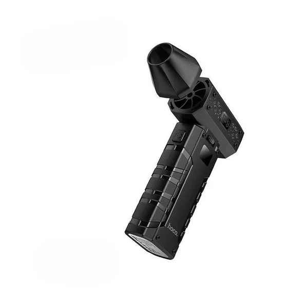 HOCO 2in1 Şarjlı Araç Kurutucu Mini Turbo Jet Fanı Toz Alma Su Da - Resim 3