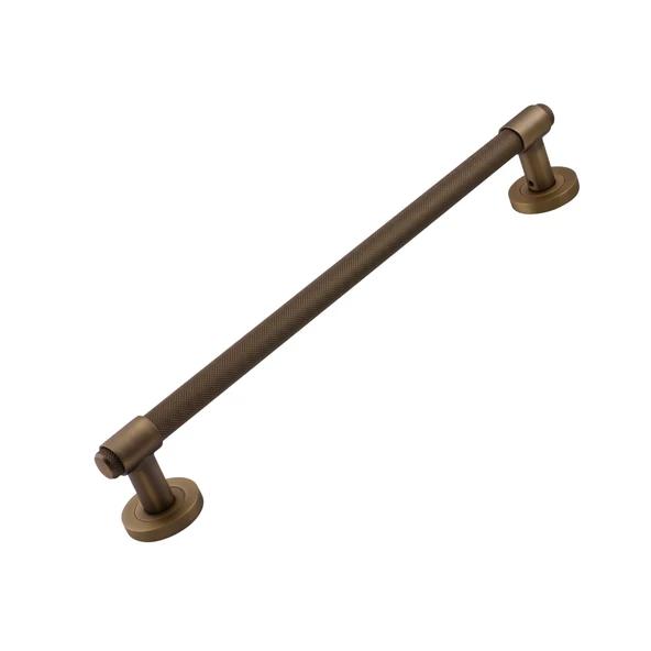 Punch Mat Antik Sarı 40 cm Çekme Kolu Tutma Kulpu Kulbu Çelik Dış Kapı Tutamağı Kol Sürgülü Kapı - Resim 7