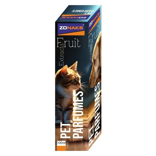 Zonaks Fruit Extracts Kedi Köpek Parfümü 100 Ml ürün görseli 1
