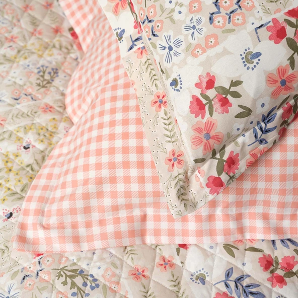 Karaca Home Bonita Pembe %100 Pamuk Tek Kişilik Complete Takım ürün görseli