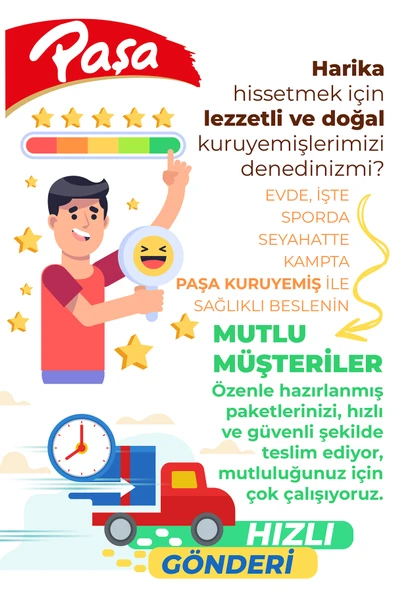 14lü Karışık Kuruyemiş Tanışma Paketi 500 gr – Mini Tadım Seti - 5