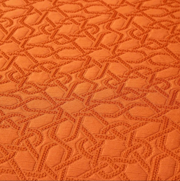 Karaca Home Back To Basic Kiremit Çift Kişilik Yatak Örtüsü - Resim 6