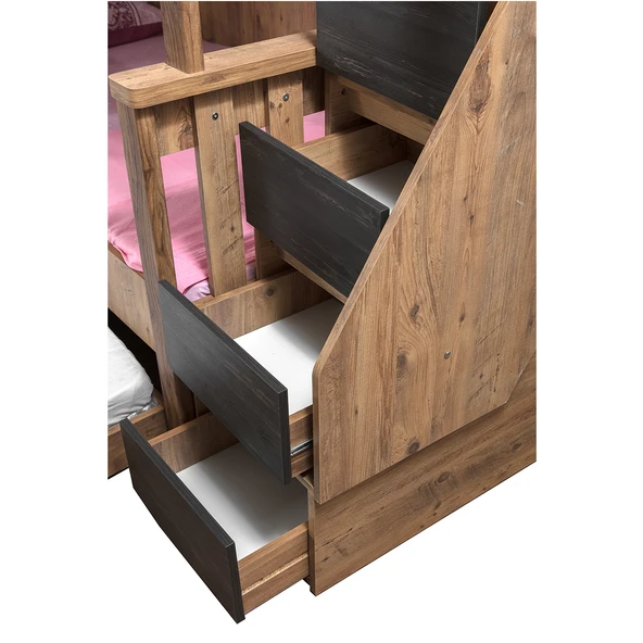 Ranza, Diva Mdf Profil Ayrılabilir Ranza - Beyaz - Resim 9