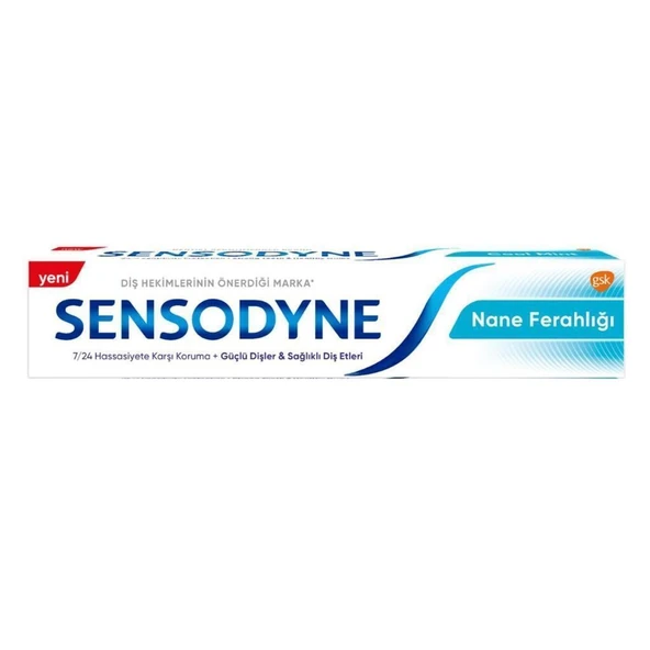 Sensodyne Nane Ferahlığı Florürlü Diş Macunu 75 ml