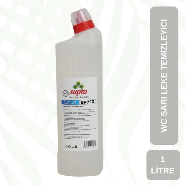 Supta Profesyonel WC Sarı Leke Temizleyici 1 Litre ürün görseli