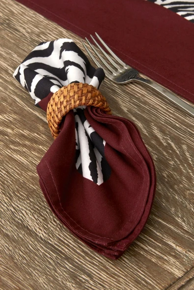 Karaca Home Zebra Desenli 2li Peçete 40x40 cm  ürün görseli