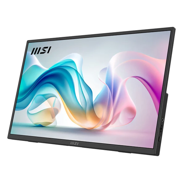 MSI Pro E6 MP165 15.6" 60Hz 4Ms HDMI+USB-C FullHD IPS Pivot Vesa Taşınabilir Monitör - Resim 3