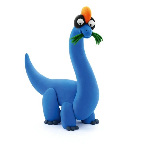 Hey Clay Yaratıcı Kil Seti - Stegosaurus, Pachycephalosaurus, Brachiosaurus - 6