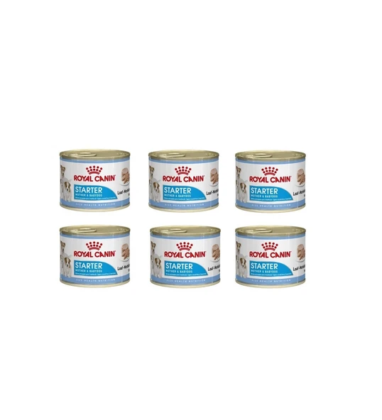 Royal Canin Starter Mother&Babydog Anne Ve Yavru Köpek Konserve Maması ( 6X195 Gr.)