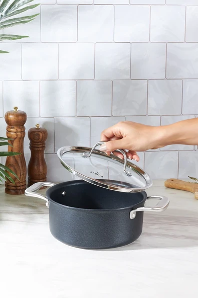 Biodiamond Pro Indüksiyon Tabanlı Tencere 20 Cm 2,9 Lt - Resim 11