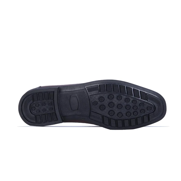 Baloğlu 1161 Taba Kauçuk %100 Deri Erkek Klasik Ayakkabı - Resim 4