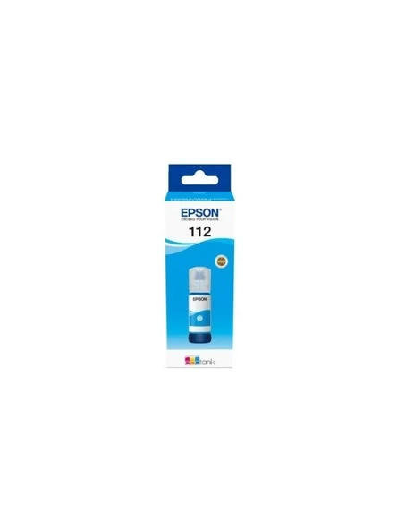 EPSON 112 Mavi Şişe Mürekkep Kartuş C13T06C24A ürün görseli 1