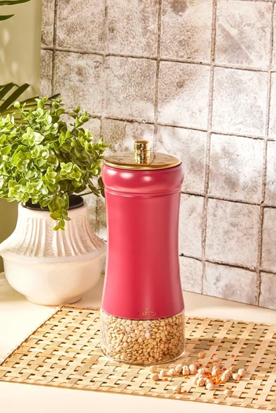 Gold Berry Vakumlu Cam Kavanoz Saklama Kabı L ürün görseli