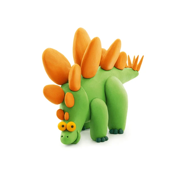 Hey Clay Yaratıcı Kil Seti - Stegosaurus, Pachycephalosaurus, Brachiosaurus - 4