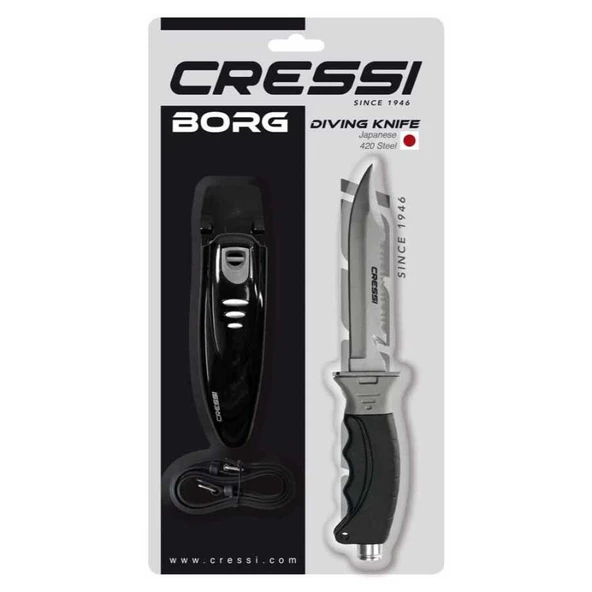 Cressi Borg Dalış Bıçağı  Standart 26.5CM - 10