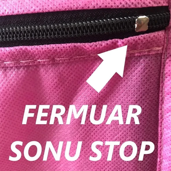 Çelik Borulu Plastik Raflı Askılı Çok Amaçlı Portatif Bez Gardırop - Gri - 4