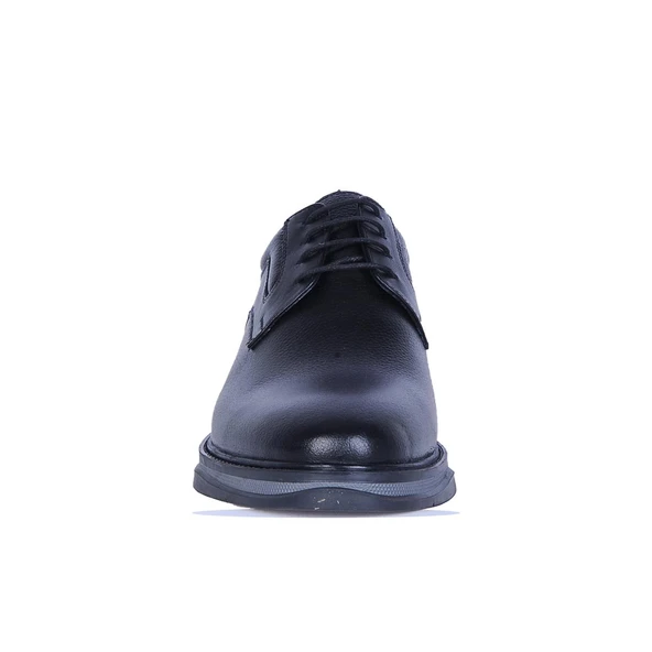 Baloğlu 1951 Siyah Kauçuk %100 Deri Erkek Klasik Ayakkabı - Resim 2