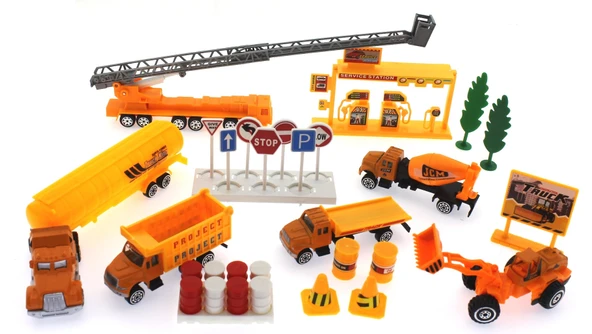 Tankerli Metal Kamyon Seti - 2