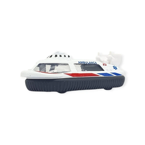 3'lü İş Makinaları Road Seti - Die Cast - DS044 - Ambulans - 4