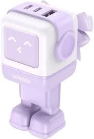 Nexode Uno 65w Robot Gan Hızlı Şarj Cihazı, Mor 35291